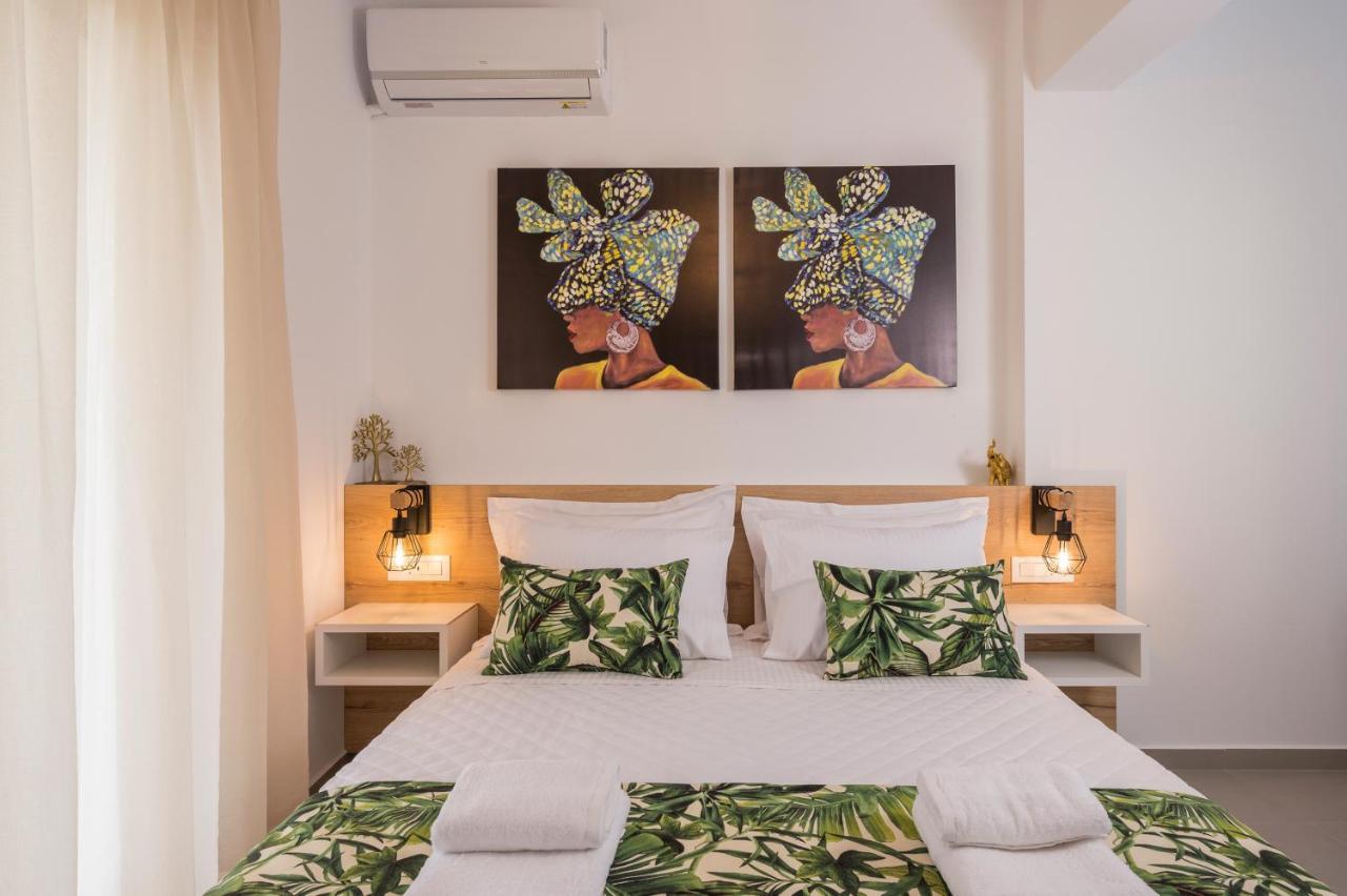 Indigo Blue Seaside Deluxe Apartments 키사모스 외부 사진