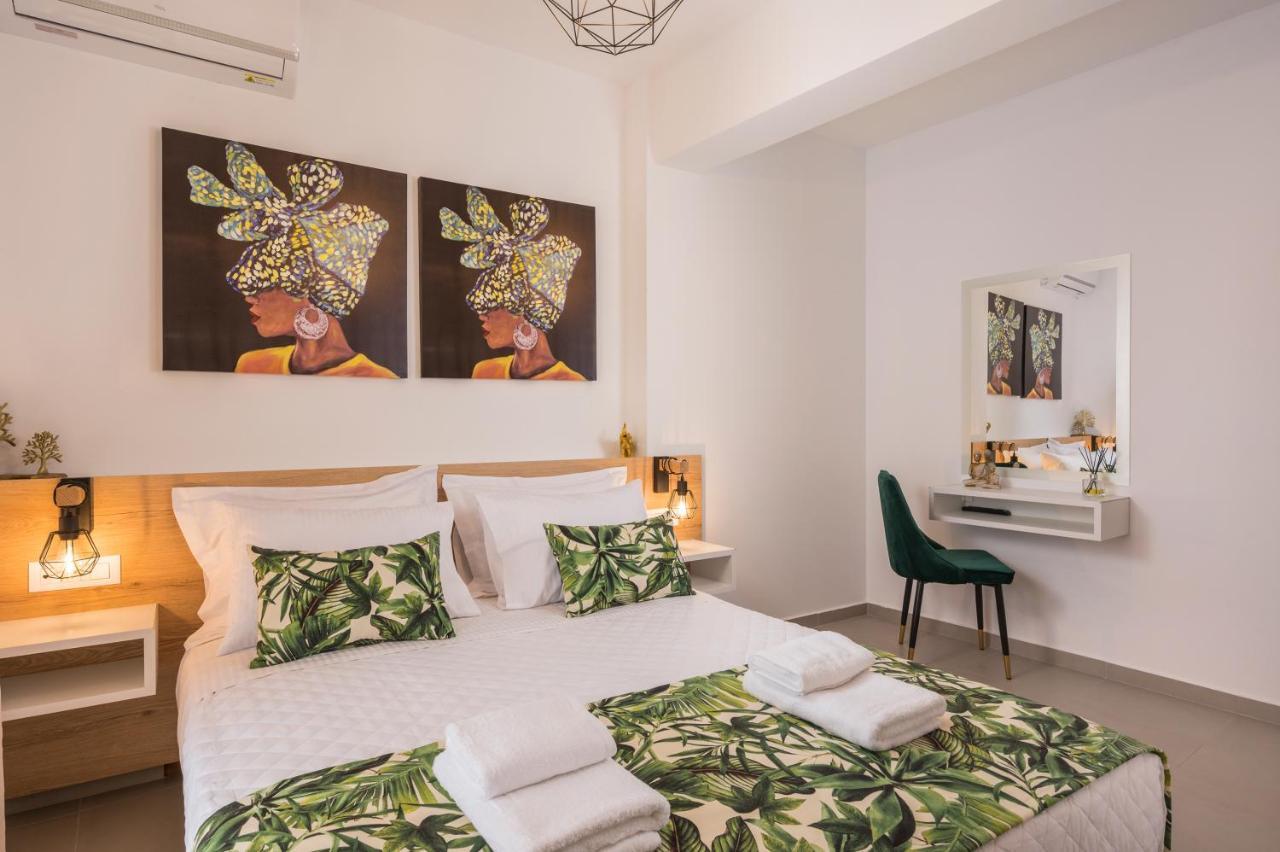 Indigo Blue Seaside Deluxe Apartments 키사모스 외부 사진
